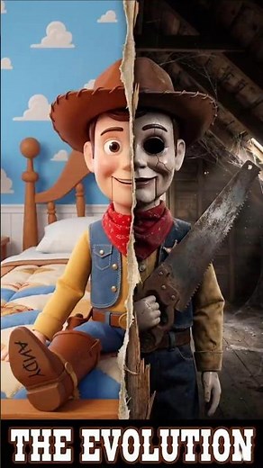 Toy Story in REAL LIFE: The Horror Evolution 🤠🔪 #shorts
