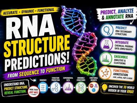 RNA Structure Prediction: From Sequence to Function #bioinformatics #rna #science #rnaseq #education