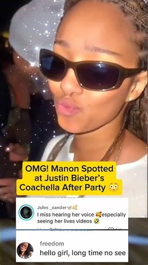 OMG! Manon Spotted at Justin Bieber’s Coachella After Party 😳 #katseye #manon #shorts