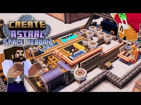We automated everything! Ish. on Minecraft Create Astral