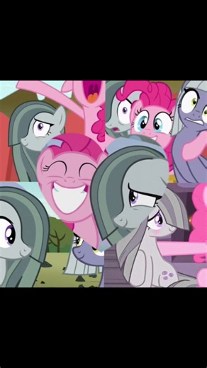 Marble Pie y Limestone Pie en My Little Pony
