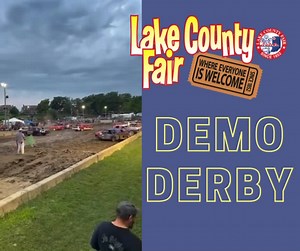 2.1K views · 41 reactions | Only one more night of Demo Derby! And after tonight… YOU DON‘T WANNA MISS IT! https://www.lake-county-fair.com/events/2022/international-demolition-derby2 | Lake County Fair | Facebook