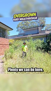 Weeds taller than me! (I’m 7 foot tall) | Tim The Lawnmower Man