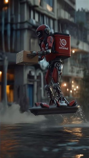 This İs Future #funk #robot #futureflying #future #aivideo #cyper #groot #astronomy #robotic