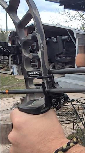 QAD Drop Away Rest in SLOW MOTION! #SHORTS #hunting #bowhunting #archery