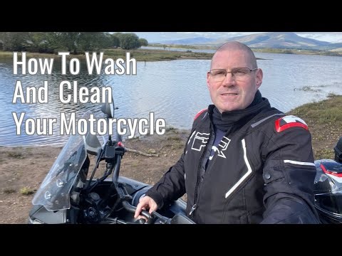 How To Wash And Clean Your Motorcycle | Motorcycle Ways