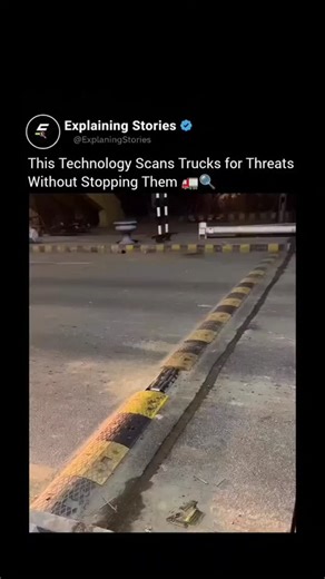 Explaining Stories on Instagram: "The road is scanning you. 👁️🛣️ ​This invisible system captures high-res images of every vehicle's undercarriage in real-time. No more mirrors or manual checks—just instant flags for anything suspicious. ​Fast, digital, and incredibly precise. 🎯 ​Would you drive over this? 👇 ​#CuttingEdge #TechTrends #BorderSecurity #InnovationDaily #VehicleInspection SafetyFirst ModernTech ​Next step: Would you like me to create a script for a voiceover to go along with thes