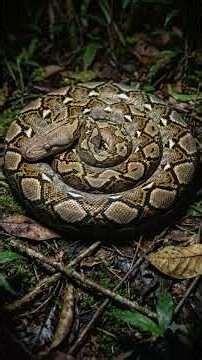 Sleep Music 🌙 Reticulated Python | Delta Wave Binaural Beats | Sleepy Screen