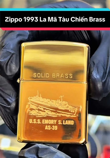 Zippo 1993 La Mã Tàu Chiến Brass: Khám Phá Sưu Tập