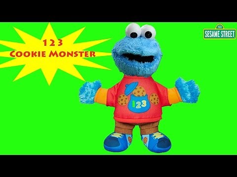 Playskool Sesame Street Talking 123 Cookie Monster Figure