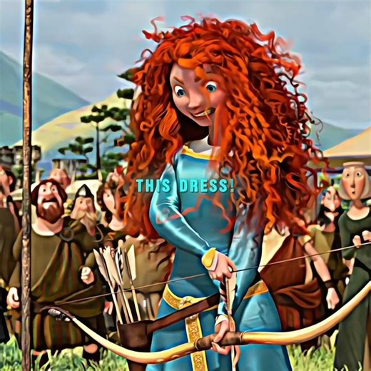 Merida Perfect Shot 🎯🔥 | Brave Edit | Dia De Fiesta - Slowed #trending #shorts