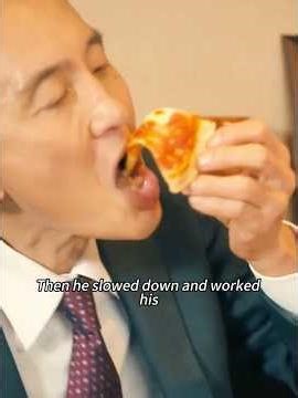 Uncle Mike tries Authentic Italian Pizza and Pasta #shorts