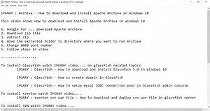 IPGraySpace: Archiva - How to download and install Apache Archiva in windows 10