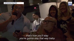 12K views · 412 reactions | Wedding crashers! Dwayne "The Rock" Johnson and his Jumanji co-star Danny DeVito were in Mexico promoting their new movie when they decided to make an appearance at a bride and groom's wedding reception! Read more: https://buff.ly/2OodTse | Hawaii News Now | Facebook