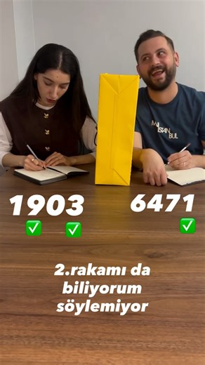 Özge&Erdinç on Instagram: "Sayı bilme sizce kim kazandı?😂 . . . . . . . . . . . #keşfet #game #global #couple #viral"
