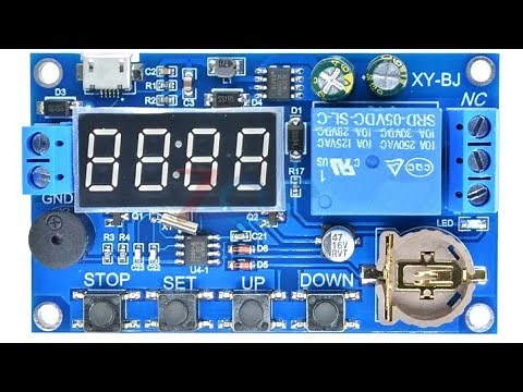 DC 5V Real time Timing Delay Timer Relay Module Switch Control