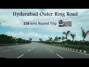 Hyderabad Nehru Outer Ring Road | All Exits Info | 158 kms Round Trip | Travel Vlogs