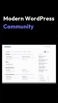 Community Forum Private Chat Discussion Voting All in one WordPress plugin for all kind of Forum #WP