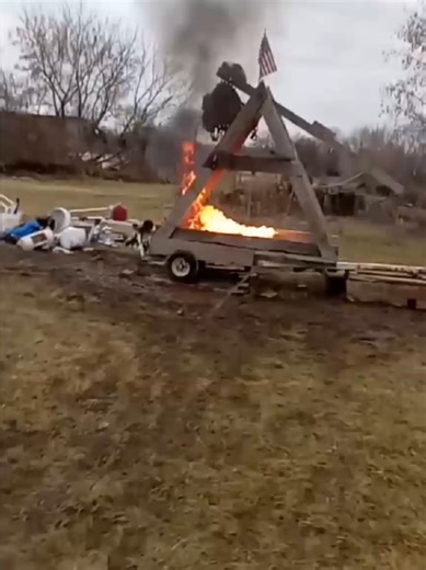 Flaming Firewood and Flying Geese