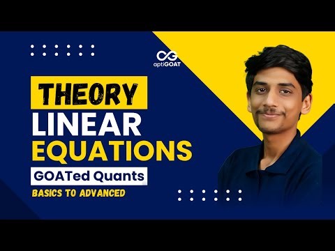 GOATed Quants Ep.6 | Conquer Algebra: Linear Equations Explained #ipmat2026 #ipm