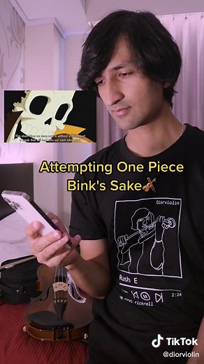 Binks Sake Violin Cover from One Piece | Dior Violin Performance