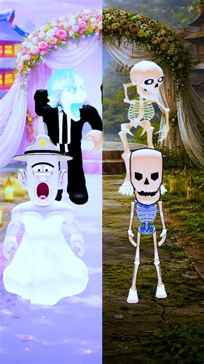 Roblox Mario x Ronalisa Wedding Suprise Dance Hamood Habibi #roblox #talkingtom