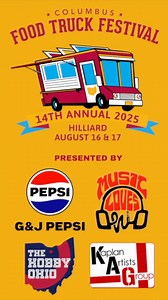 🎉 It’s almost that time, Columbus… The 14th Annual Columbus Food Truck Festival rolls in August 16–17 with 40 food trucks, live music, artisan vendors & more. 🍔🎶 Grab your $5 advance tickets now → ColumbusFoodTruckFest.com 📍 Franklin County Fairgrounds, Hilliard #CFTF2025 #ColumbusEvents #FoodTruckFestival #OhioEats | Columbus Food Truck Festival