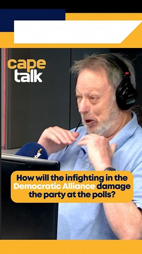 3.2K views · 88 reactions | The DA’s internal tug-of-war between the Dion George camp and the John Steenhuisen faction is spilling into the open, and voters are watching.  With dirty laundry aired in public and unity within the party looking shaky, the big question is: will this bruising battle cost the party momentum at the polls when local government elections arrive in a year’s time? ️ #capetalk #jointheconversation | CapeTalk | Facebook