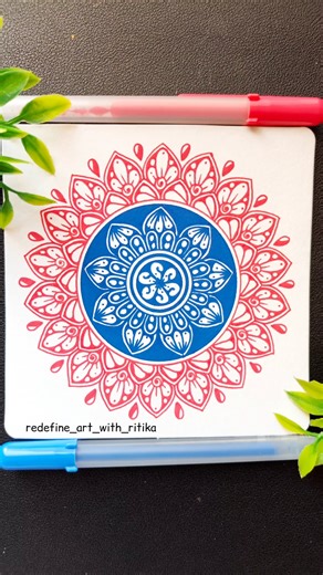 Will You Try This? Mini Mandala Art Tutorial for Beginners ✨