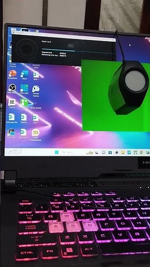 Kalibrasi Asus ROG dengan X-Rite Display Pro #shorts