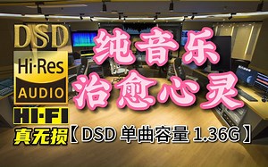 纯音乐，缓解情绪，治愈心灵，DSD完整版，单曲容量1.36G