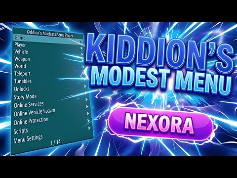 *NEW* Gta 5 Online Mod Menu | GTA 5 Kiddions Mod Menu | Undetected & Free Download