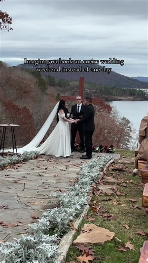 Because some celebrations deserve more than one day. More time. More memories. More moments to savor. ✨ Wedding weekends start here. - - Content: @Grace | AR Wedding Planner - - - #laksidewedding #2026bride #2027bride #fallwedding #weddingweekend