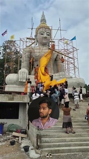 tathagat buddh ki bohot hi sundar pratima banai ja rahi hai ☸️ #buddha #buddhism #shorts