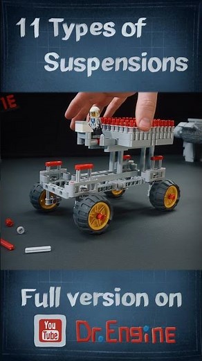 Magnetic Lego Suspension Treadmill Tests - Lego Technic #lego #legotechnic