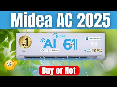 Midea AC 2025 ⚡ Midea ac review⚡ Best AC Under 35000 ⚡ Midea 1.5 ton Inverter AC Review