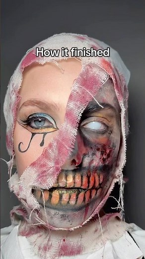 INSANE MAKEUP TRANSFORMATION #creativemakeup #makeupartist #makeup #transformation