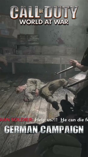 Captured Soviet Executed CoD: Waw | Axis Story Mod #gaming #codwaw #ww2 #callofduty #cod #fps