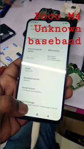 This Mi Poco m4 5g unknown baseband is causing problems for users