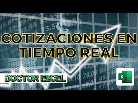 📈 Cotizaciones en tiempo real en Excel 365 - VALOR DE AMAZON EN BOLSA