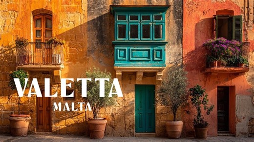 发现瓦莱塔2025 🇲🇹——用石头与阳光雕琢的浪漫杰作 | 马耳他2025