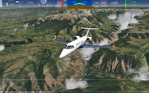 更加详细的Learjet 45公务机飞行教程 冷舱 FMS设置 Aerofly FS 2021 从悬崖机场起飞 进近超速