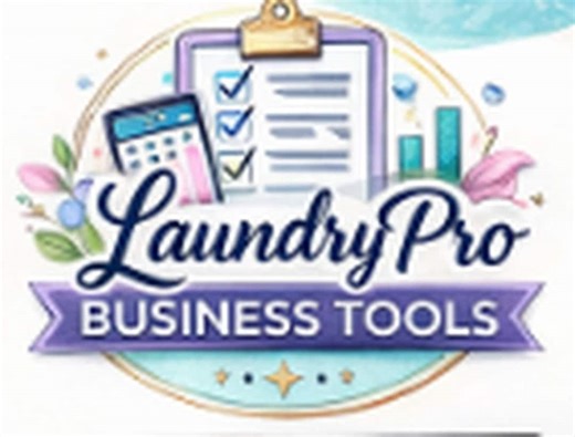 Poplin Laundry Pro Tracker Spreadsheet | Business Income Order Log (digital Download) - Etsy