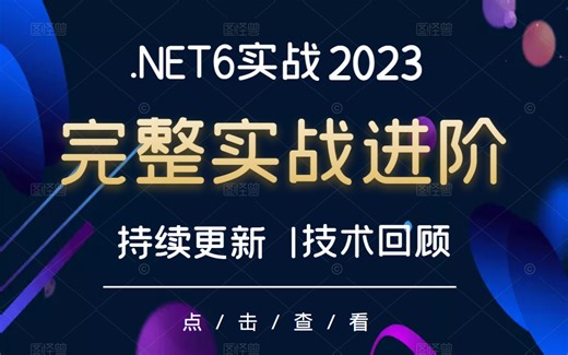 【2023全新讲解】盘点互联网架构.NET6+微服务落地实操教程（C#/.NET Core/Docker/Jenkins/持续集成持续部署）B0110