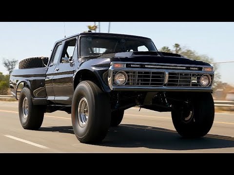 TRASHING the Streets in an 830HP Ford F100 Luxury Pre-Runner [4K]