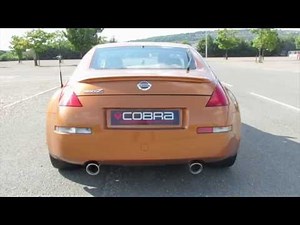 Nissan 350Z Performance Exhaust System by Cobra Sport