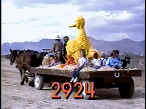 Sesame Street - Episode 2924 (1992, Merry scares people / Chicago visits the library)
