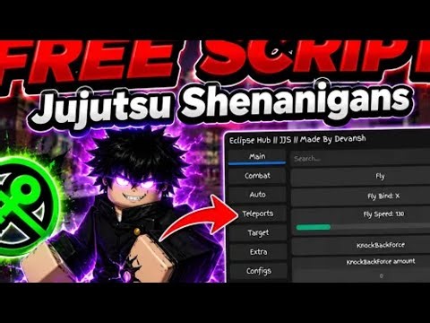 🔴 BEST FREE Jujutsu Shenanigans Script! | Eclipse Hub (NO KEY) 2026