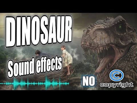 Dinosaur noises | dinosaur roar sounds | dinosaur scream sound effect without copyright