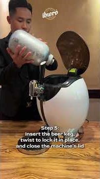 How to Use the iBiero 3L Draft Beer Dispenser – Easy to Use
